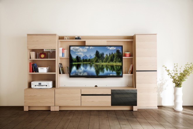 壁掛け可能テレビボード