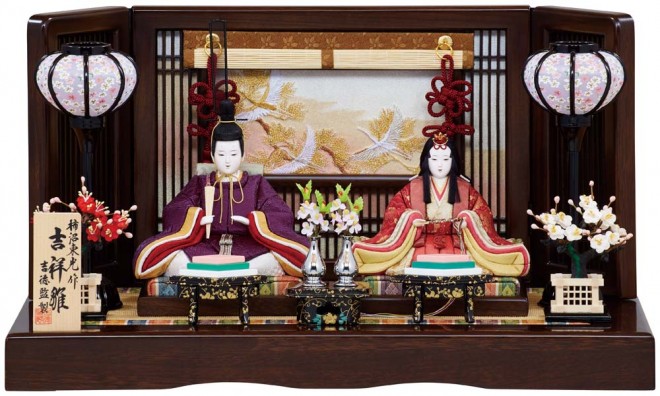 柿沼東光作　木目込飾